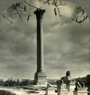 'Pompey's Pillar, a Landmark for Sailors, and Sphinxes