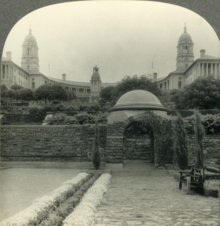 'The Beautiful Union Buildings and Gardens, Pretoria, Transvaal, Union of South Africa', c1930s. Creator: Unknown.