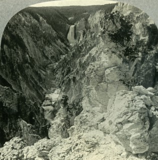 'The Grand Canyon of the Yellowstone, Yellowstone National Park, Wyoming', c1930s. Creator: Unknown.
