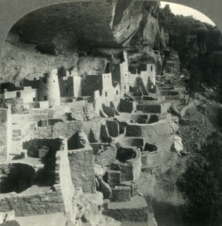 Dismantled Towers and Turrets Broken - Cliff Palace in the Mesa Verde, Colorado', c1930s. Creator: Unknown.