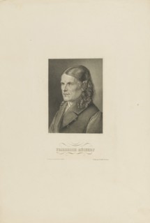 Portrait of Friedrich Rückert (1788-1866) , ca 1845. Creator: Anonymous.