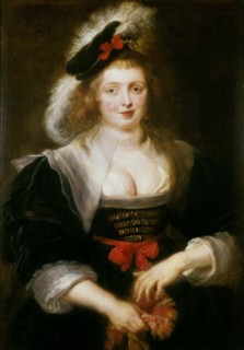 Hélène Fourment Putting on a Glove, ca 1631. Creator: Rubens, Pieter Paul (1577-1640).