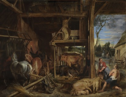 The prodigal son, 1618. Creator: Rubens, Pieter Paul (1577-1640).