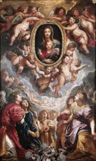 Madonna della Vallicella, 1606-1608. Creator: Rubens, Pieter Paul (1577-1640).