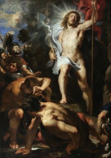 The Resurrection of Christ (central panel) , 1611-1612. Creator: Rubens, Pieter Paul (1577-1640).