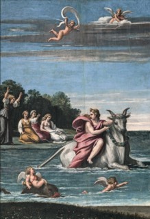 The Rape of Europa, 1602-1605. Creator: Carracci, Antonio Marziale (1583-1618).