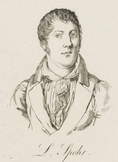 Portrait of Louis Spohr (1784-1859), c. 1830. Creator: Anonymous.