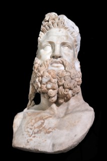 Bust of Jupiter, 1st century. Creator: Art of Ancient Rome, Classical sculpture  .