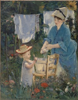 Le Linge (The Laundry), 1875. Creator: Manet, Édouard (1832-1883).