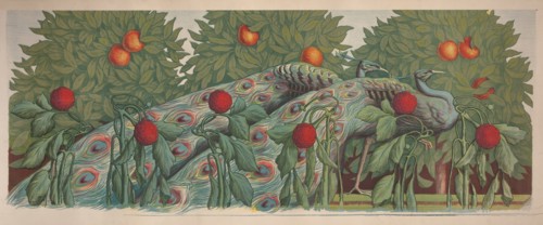 Les Paons, 1903. Creator: Müller, Alfredo (1869-1939).