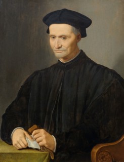 Portrait of Agostino Dini. Creator: Ghirlandaio, Ridolfo (1483-1561).