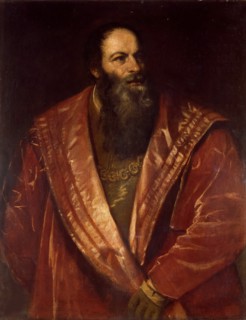 Portrait of Pietro Aretino, 1545. Creator: Titian (1488-1576).