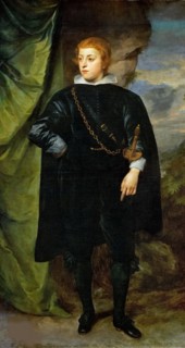 Carlo Emanuele d'Este, Marchese di Borgomanero (1622-1695), c. 1635. Creator: Dyck, Sir Anthony van (1599-1641).