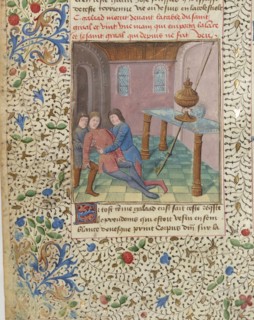 Compilation arthurienne de Micheau Gonnot, 1470. Creator: D'Espinques, Évrard (active 1440-1494).