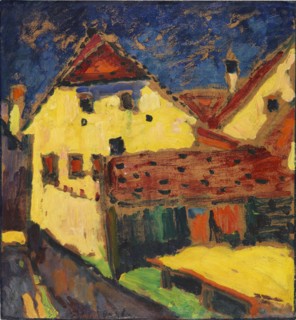 Yellow houses, 1909. Creator: Javlensky, Alexei, von (1864-1941).