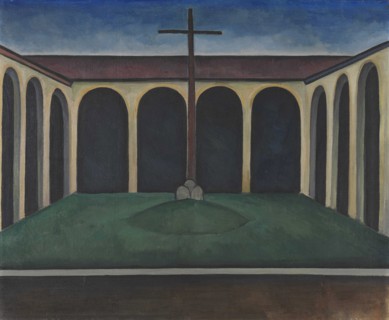 Cloister I, 1913. Creator: Kanoldt, Alexander (1881-1939).