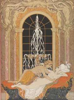 Illustration for the epistolary novel Dangerous Liaisons (Les Liaisons dangereuses), 1934. Creator: Barbier, George (1882-1932).