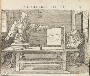 Institutionum geometricarum libri quatuor, 1528. Creator: Dürer, Albrecht (1471-1528).