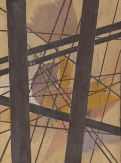 Space Force Composition, 1921-1922. Creator: Popova, Lyubov Sergeyevna (1889-1924).
