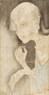 The ghost of Oiwa, Second Half of the 19th cen.. Creator: Yoshitoshi, Tsukioka (1839-1892).