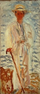 Portrait of the composer Alexander von Zemlinsky (1871-1942), 1908. Creator: Gerstl, Richard (1883-1908).