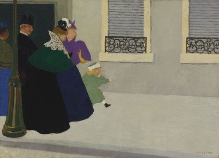 En promenade , c. 1895. Creator: Vallotton, Felix Edouard (1865-1925).