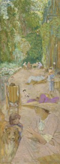 Aux Pavillons à Cricqueboeuf, 1911. Creator: Vuillard, Édouard (1868-1940).
