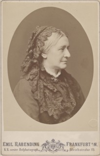 Portrait of Clara Wieck-Schumann (1819-1896), 1883. Creator: Rabending, Emil (1823-1886).