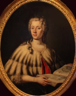 Portrait of Laura Bassi (1711-1778) , Mid of the 18th cen.. Creator: Vandi, Carlo (?-1768).