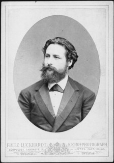 Portrait of the pianist and composer Heinrich Karl Johann Hofmann (1842-1902). Creator: Luckhardt, Fritz (1843-1894).