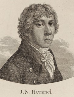 Portrait of Johann Nepomuk Hummel (1778-1837). Creator: Anonymous.