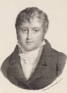 Portrait of the Composer Nicolò Isouard (1775-1818). Creator: Motte, Charles Etienne Pierre (1785-1836).