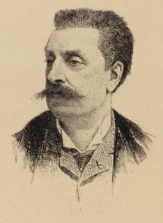 Portrait of the Composer Victorin de Joncières (1839-1903). Creator: Anonymous.