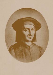 Portrait of the Composer Josquin des Prez, 1870. Creator: Gaupp, Gustav (1844-1918).