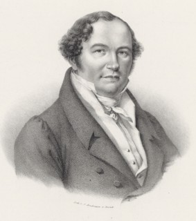 Portrait of the composer Conradin Kreutzer (1780-1849). Creator: Brodtmann, Joseph (1787-1862).