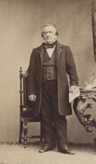 Portrait of the Composer Franz Lachner (1803-1890) , c. 1850. Creator: Anonymous.
