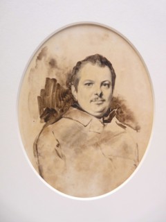Portrait of Honoré de Balzac (1799-1850), c. 1829. Creator: Devéria, Achille (1800-1857).