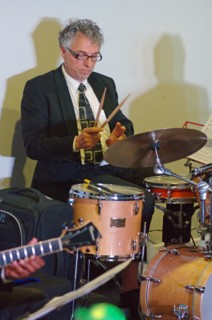 Alex Eberhard, Splash Point Jazz, Eastbourne, East Sussex, UK, 28 Aug 2019. Creator: Brian O'Connor.