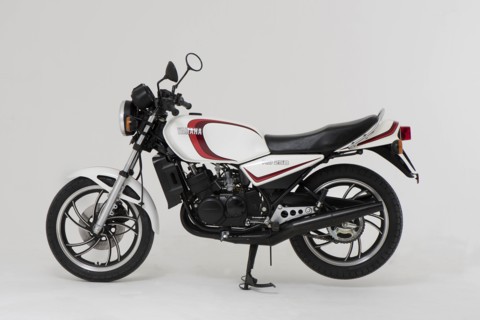1981 Yamaha RD250 LC. Creator: Unknown.