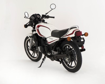1981 Yamaha RD250 LC. Creator: Unknown.