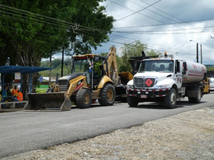 Road works in Costa Rica 2018. Creator: Unknown.