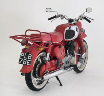 1967 Honda C77 motorcycle. Creator: Unknown.