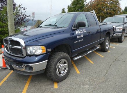 Dodge Ram 2500 Canadian Coastguard truck 2018. Creator: Unknown.