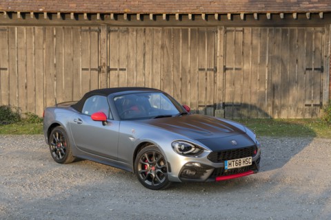 2018 Fiat 124 Abarth Spider. Creator: Unknown.