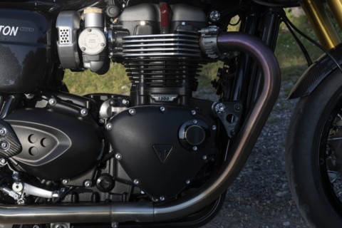 2019 Triumph Thruxton TFC 1200cc. Creator: Unknown.