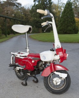 1975 Carnielli fold-up moped. Creator: Unknown.