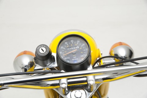 1987 Yamaha FS1E moped. Creator: Unknown.