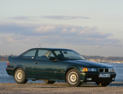1993 BMW 318iS. Creator: Unknown.