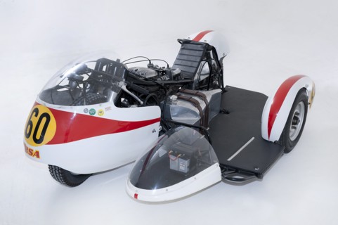 1964 Kirby BSA Sidecar outfit. Creator: Unknown.