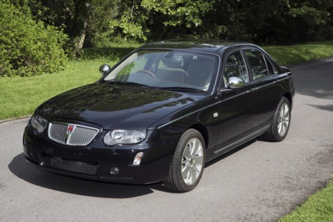 2005 Rover 75 one of the last off the production line. Creator: Unknown.